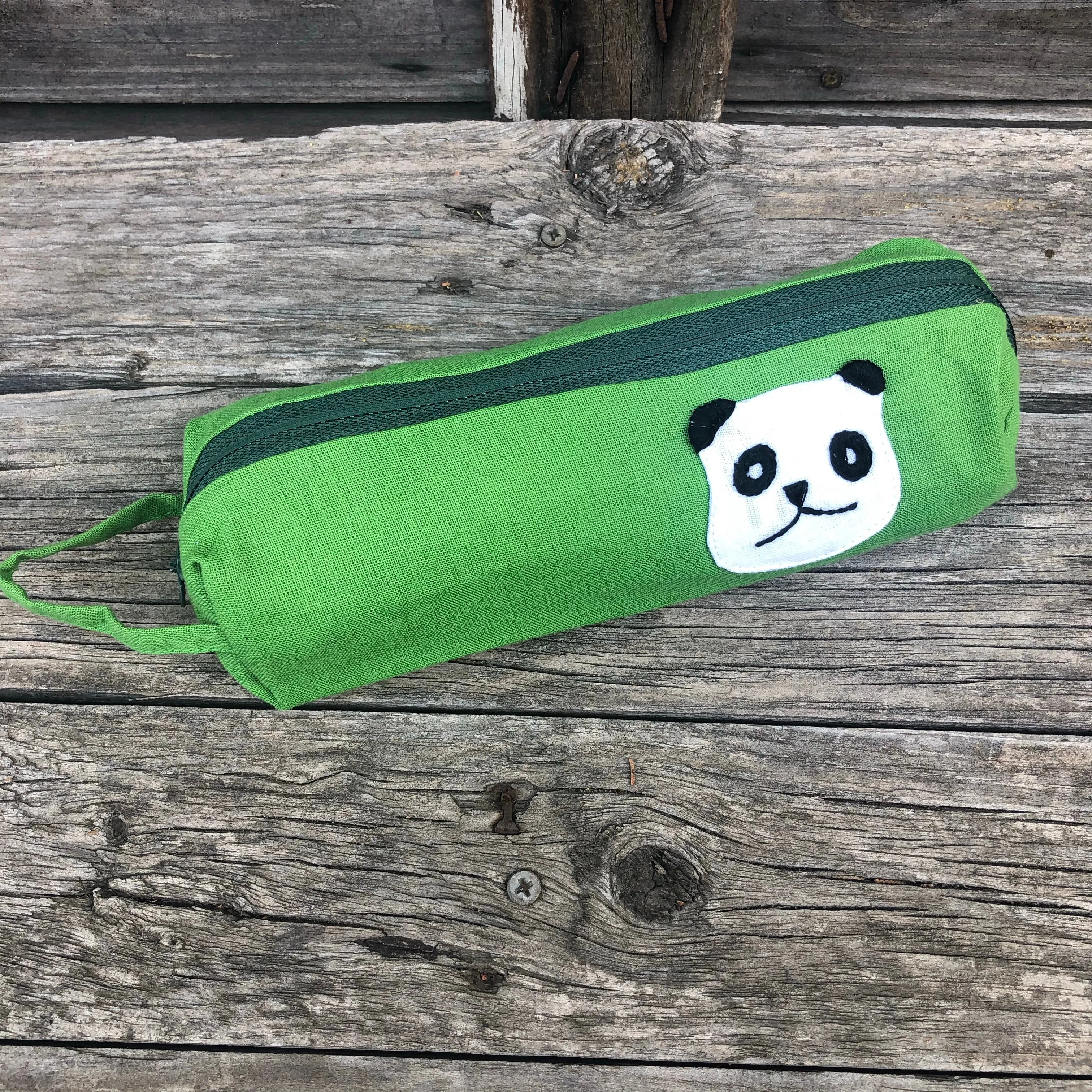 Fair Trade Ethical Animal Round Pencil Case