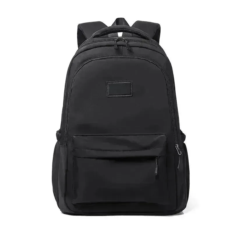 Fashion Oxford Backpack Waterproof Large Capacity Junior High School Students Schoolbag Girls Solid Campus Travel Bags Women and Men.