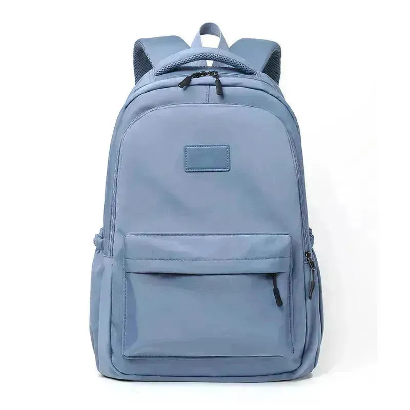 Fashion Oxford Backpack Waterproof Large Capacity Junior High School Students Schoolbag Girls Solid Campus Travel Bags Women and Men.