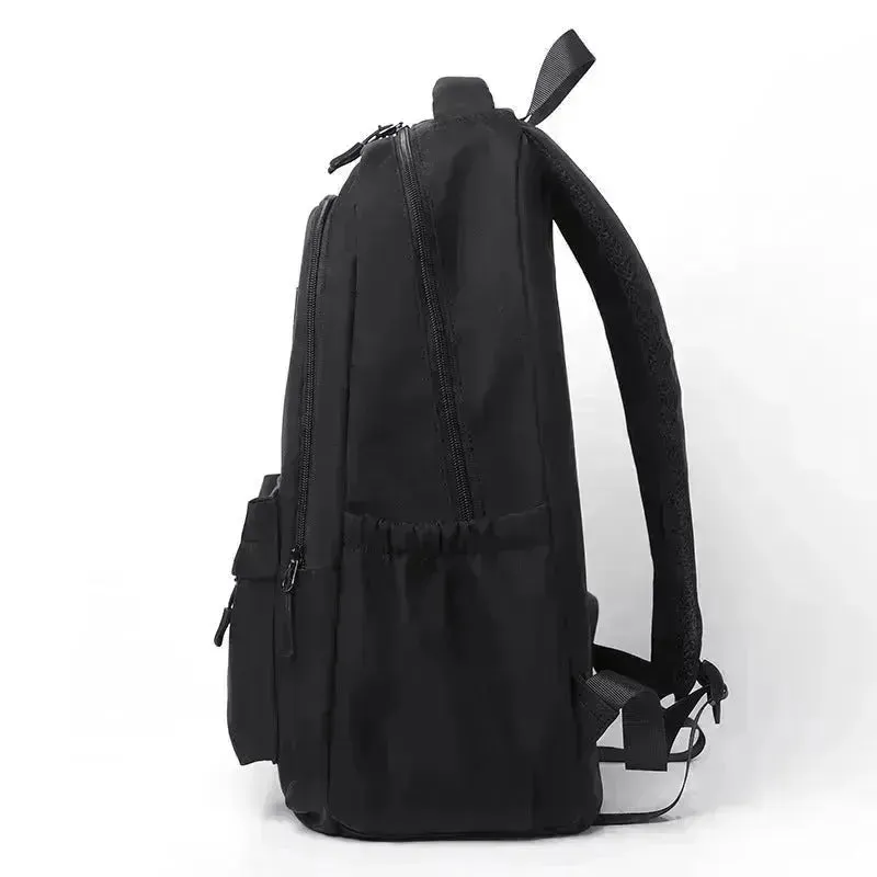 Fashion Oxford Backpack Waterproof Large Capacity Junior High School Students Schoolbag Girls Solid Campus Travel Bags Women and Men.