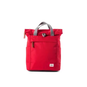 Finchley A Medium Sustainable Backpack - Mars Red