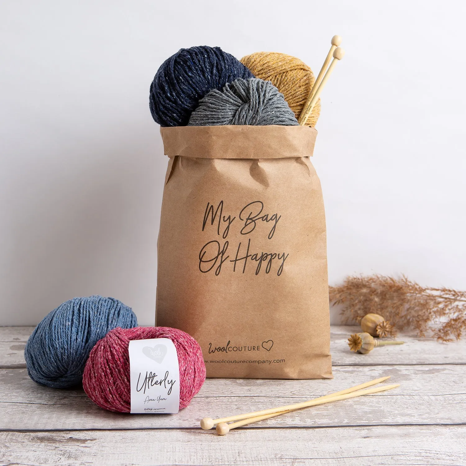 Frill Bag Knitting Kit