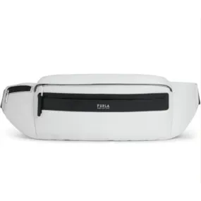 Furla Unisex Technical Slim Belt Bag - Crystal White