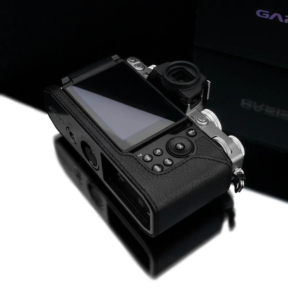 Gariz HG-ZFCBK Black Leather Camera Half Case For Nikon ZFC