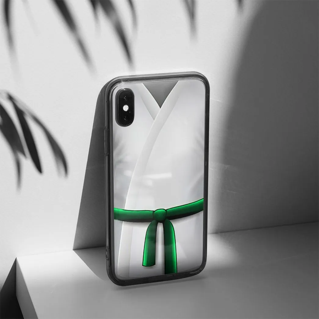 Gearhuman 3D Green Karate Belt Phone Case