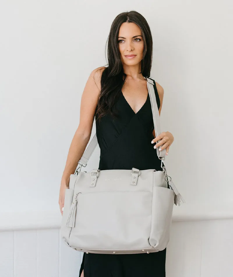 Gemini Convertible Backpack - Silver