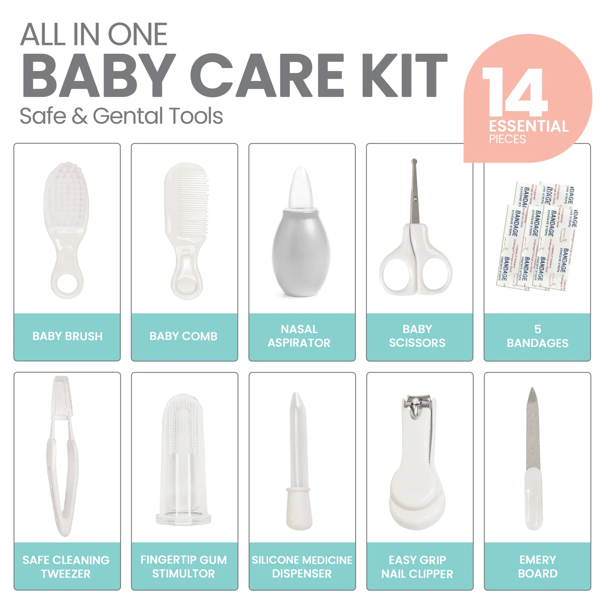 Grooming Kit -14pcs