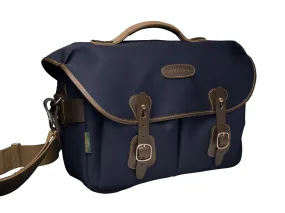 Hadley One Camera/Laptop Bag - Navy Canvas / Chocolate Leather