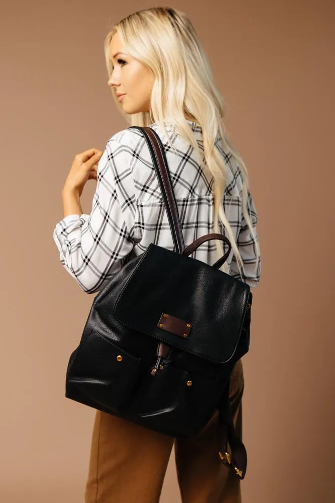 Hayworth Studio Backpack in Black