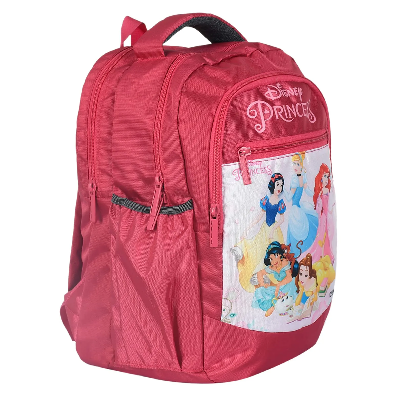 Heart Home Disney Princess School Bag|Kids School Bags|Student Bookbag|Spacious School Bag|School Bag for Girls & Boys|School Backpack for Kids|4 Compartments School Bag|Pink