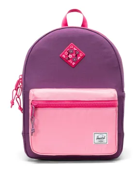 Herschel Supply Co Heritage™ Kids Backpack - Sunset Purple / Sachet Pink / Fuschia Purple