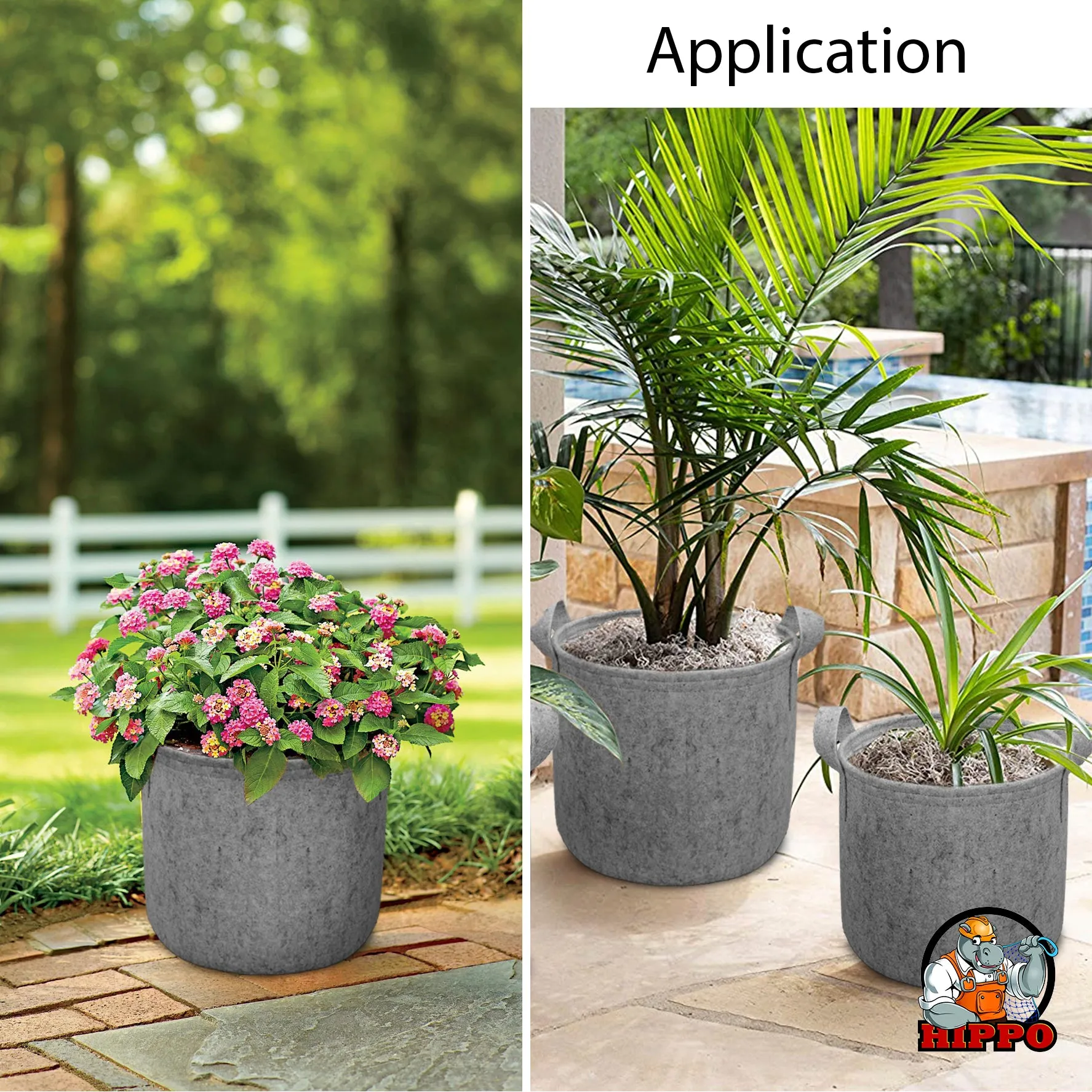 HIPPO Outdoor Grow Bags
