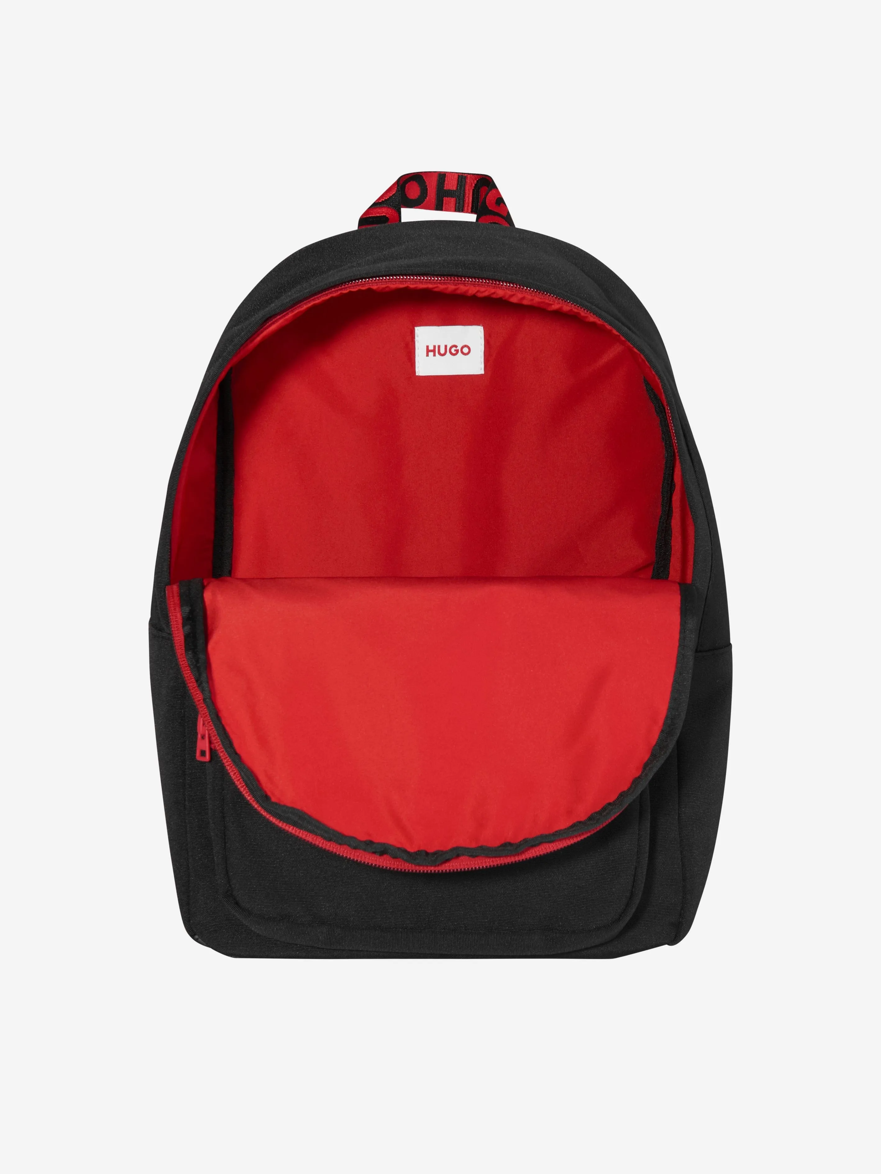 Hugo Kids Logo Backpack in Black