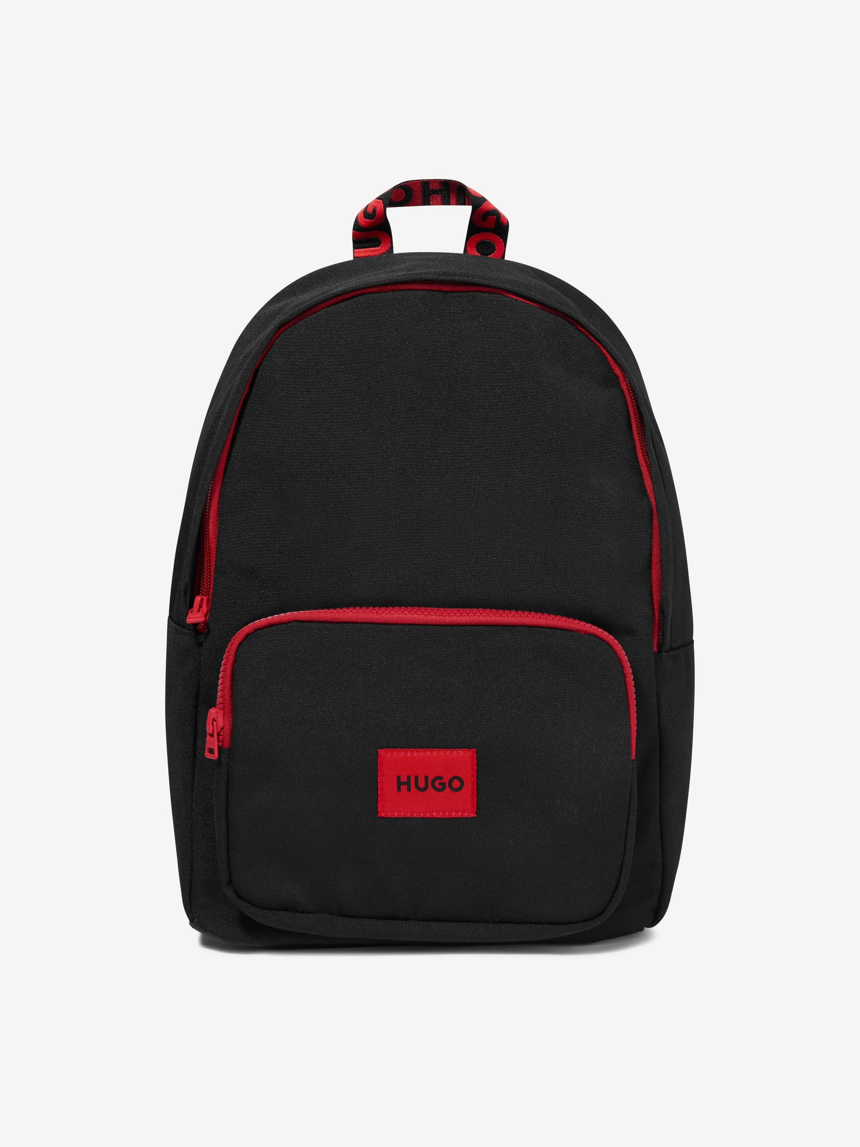 Hugo Kids Logo Backpack in Black