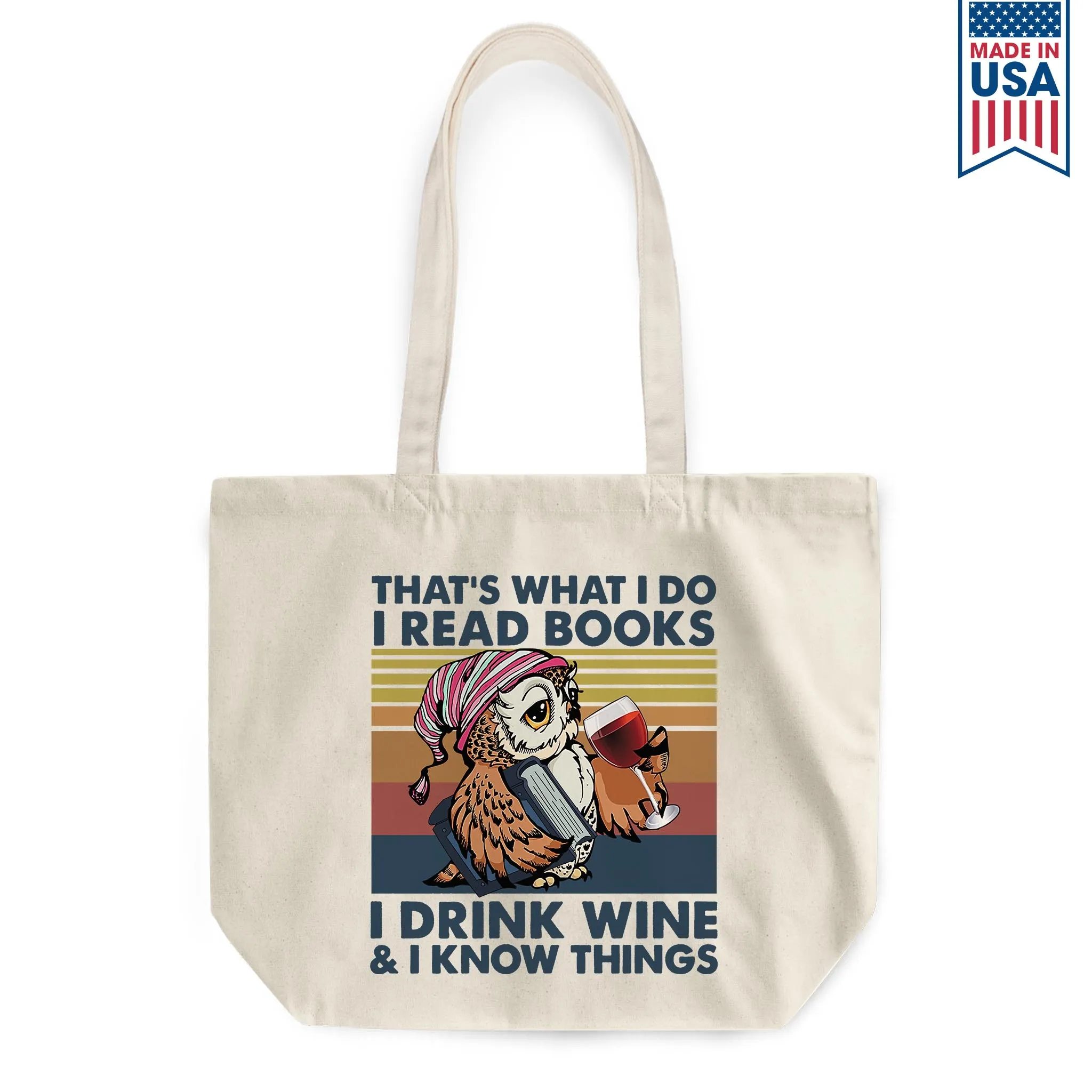 I Drink Wine And I Know Things Book Lovers Gift TBW11