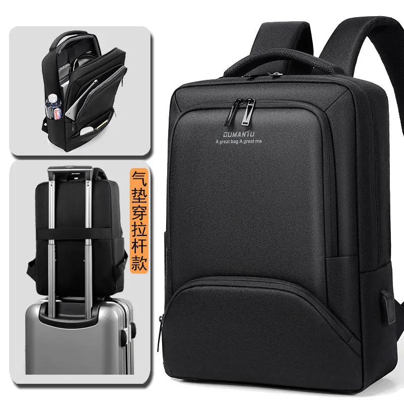 INSTOCK-Business backpack men's computer large capacity