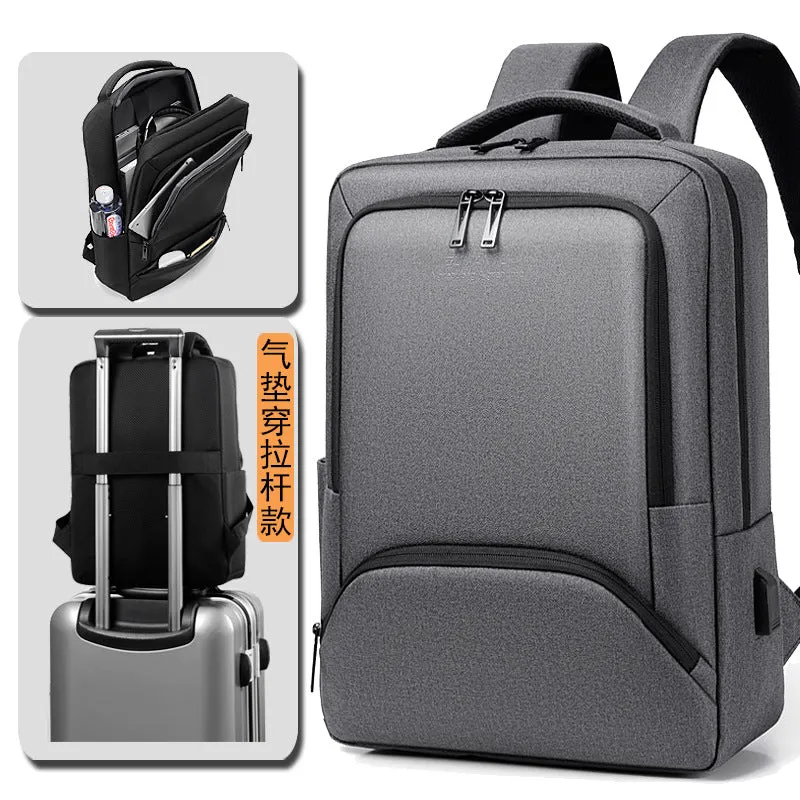 INSTOCK-Business backpack men's computer large capacity