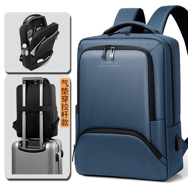 INSTOCK-Business backpack men's computer large capacity