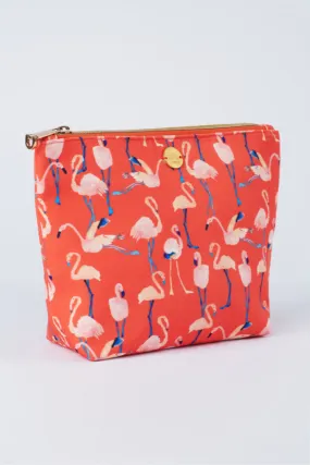 Janis Funky Flamingo Makeup Pouch