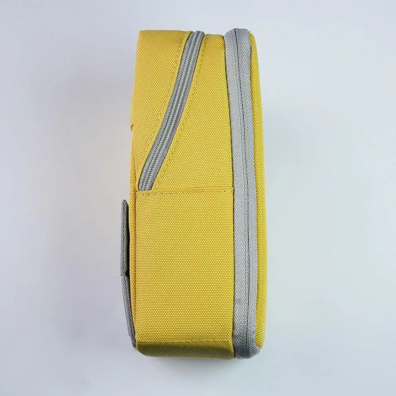 Japan KOKUYO Pencil Case Mobile Standing Large Capacity Multifunctional Storage Pencil Case Light Gray Light Blue Light Purple Yellow Pen Holder Universal Bag -WSG-PC173