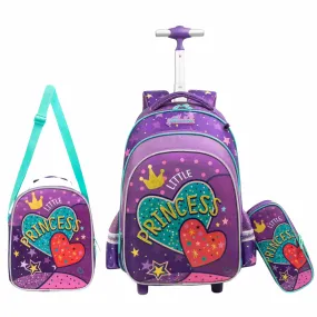 JASMINESTAR -  Student Backpack Trolley School Bags Customized Printing Girls