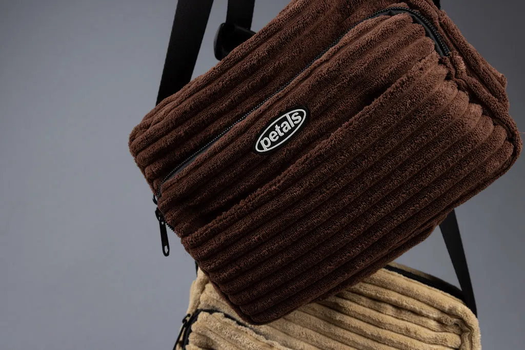 Jumbo Cords Messenger Bag in Bark