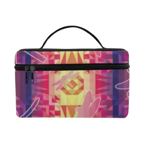 Kaleidoscope Dragonfly Cosmetic Bag/Large