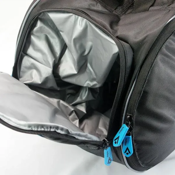 Karakal Pro Tour 2.1 Comp 9 Racket Bag Wet & Dry Compartment Side Pockets Blue