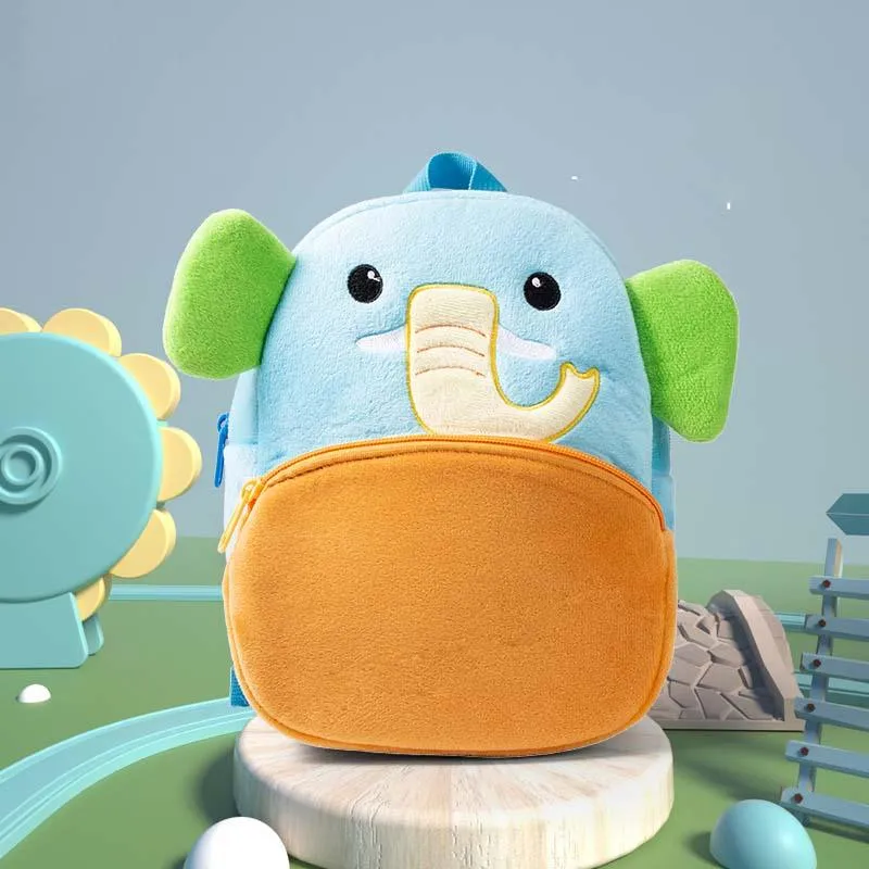 Kawaii Animals Cute Children's Plush Backpack - Kawaii Bag