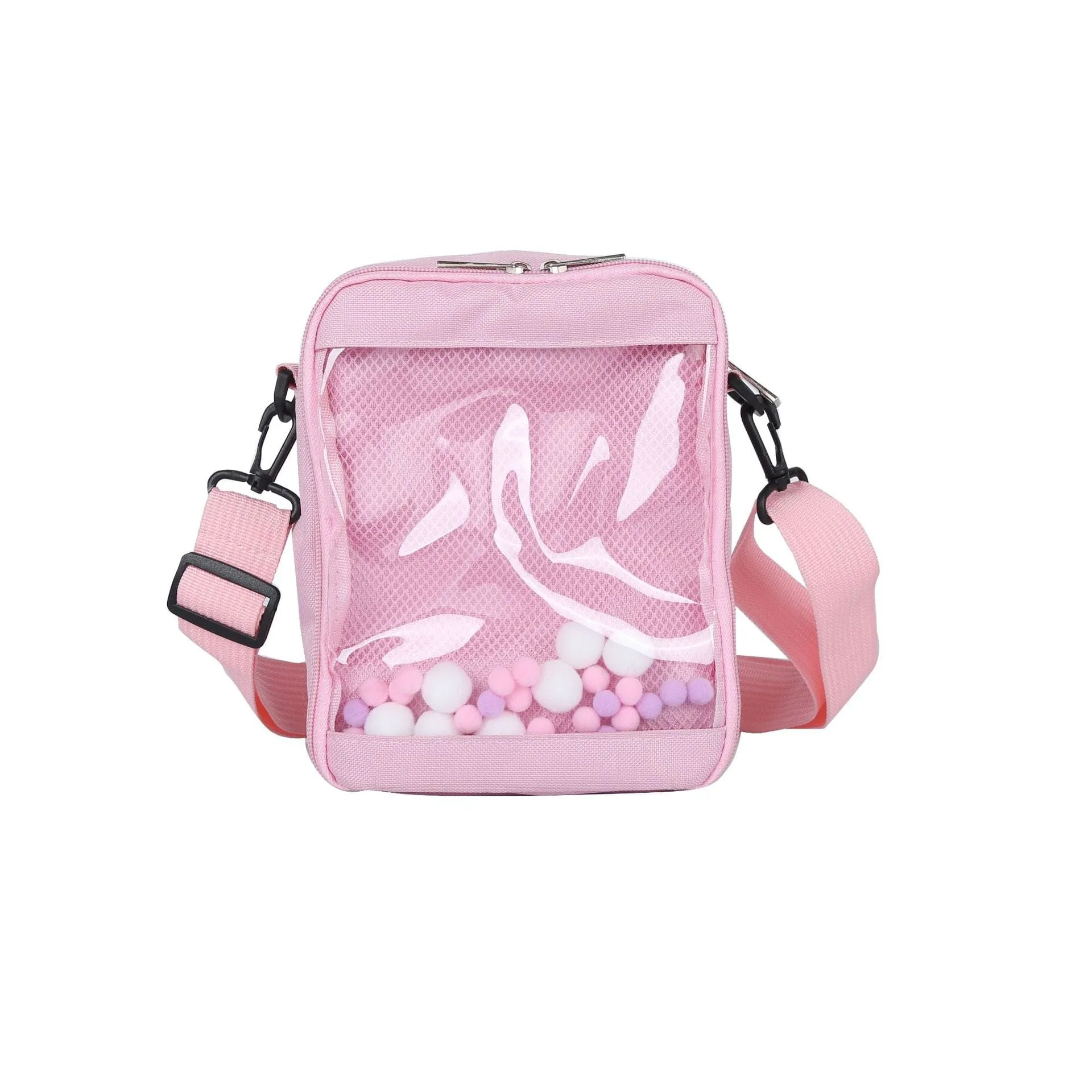 Kawaii ITA PU Cross Body Plush Bag - Kawaii Bag