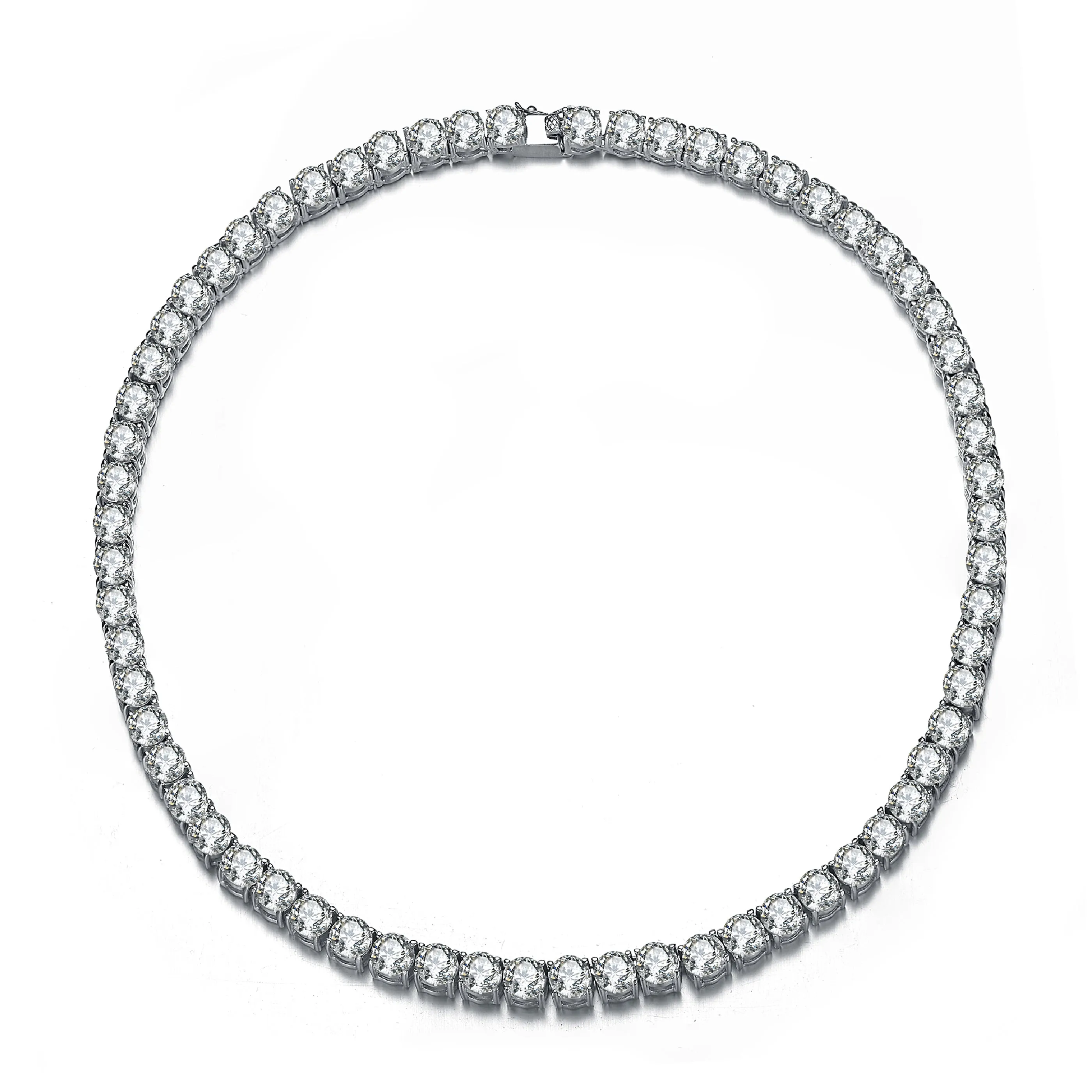 La Scène Eternity Circle Tennis Necklace