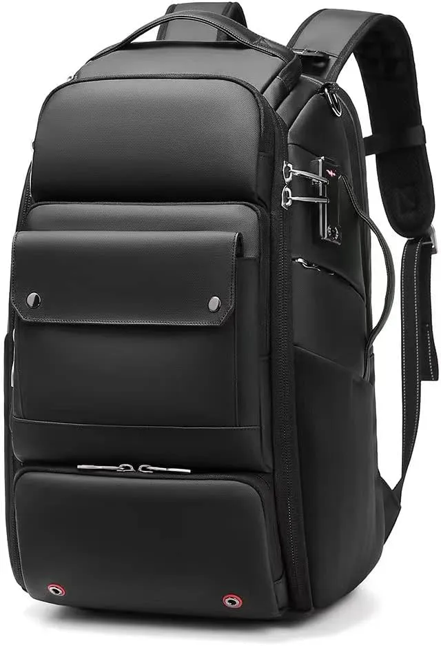 Large Capacity Camera Backpack With Laptop Compartment - Men Travel Professional Camera Backpack With Tripod Bracket