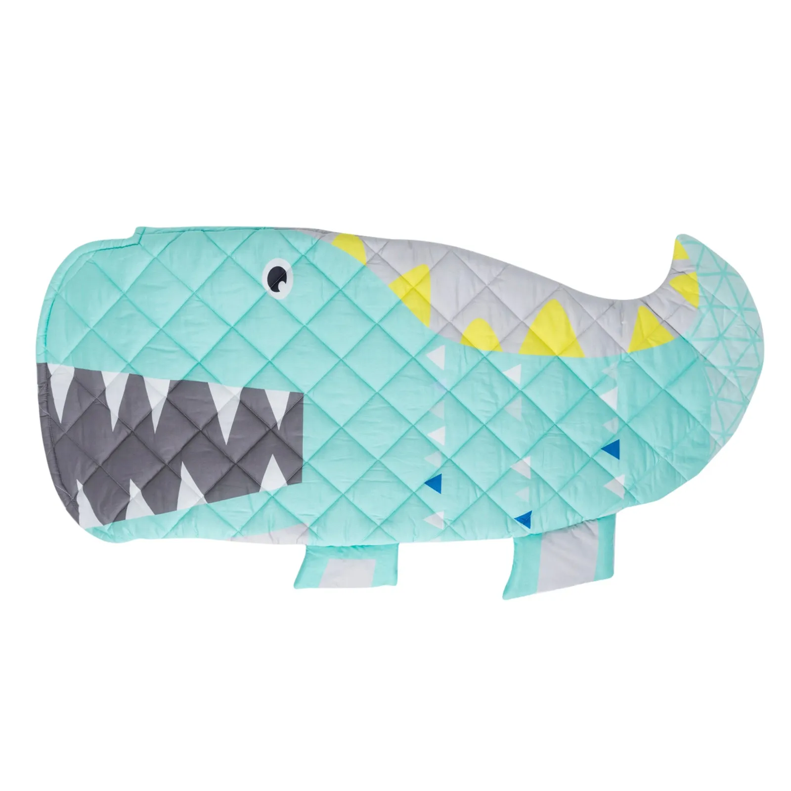 Large kids sleeping bag crocodile