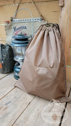 Large Lite Waxed Canvas Sack Bag for your Outdoor Gear