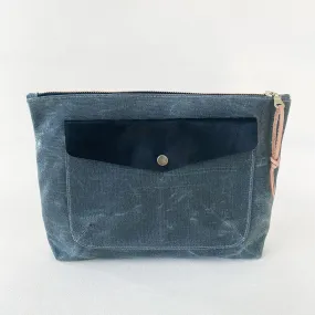 Leather Flap Pocket Pouch #127