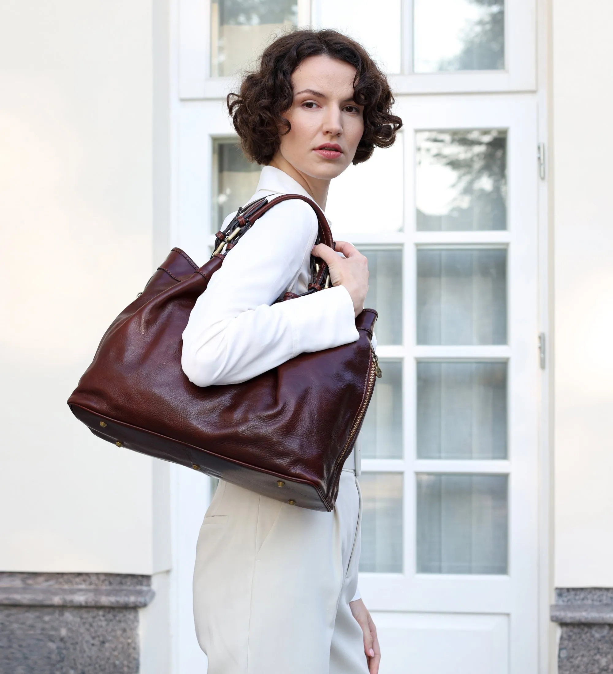 Leather Handbag Tote Bag for Women - The Betrothed