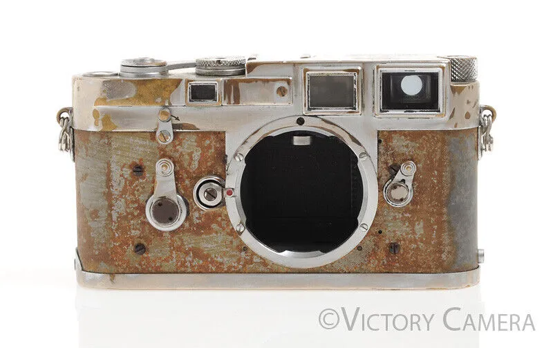 Leica M3 DS Double Stroke Distressed 35mm Film Camera Body -Cool-