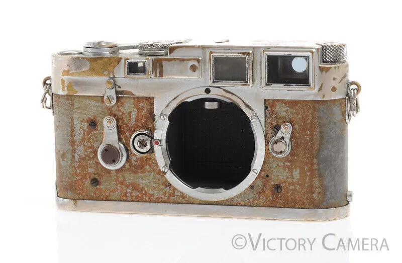 Leica M3 DS Double Stroke Distressed 35mm Film Camera Body -Cool-