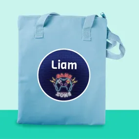 Library Bag - Light Blue