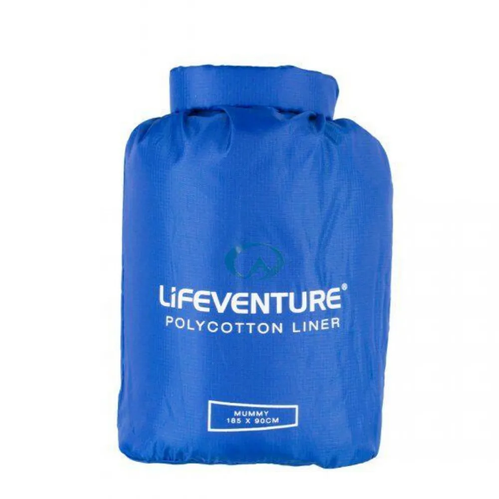 LifeVenture Poly Cotton Sleeping Bag Liner  (Mummy)