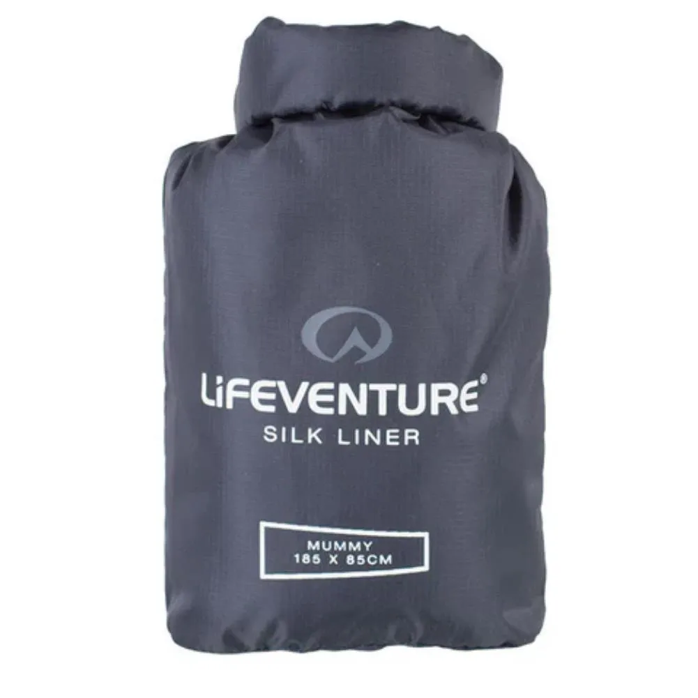 LifeVenture Silk Sleeping Bag Liner – Mummy