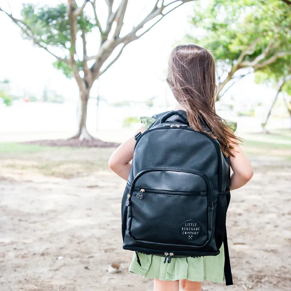 Little Renegade Company Backpack - MIDI - Vegan Leather - Onyx