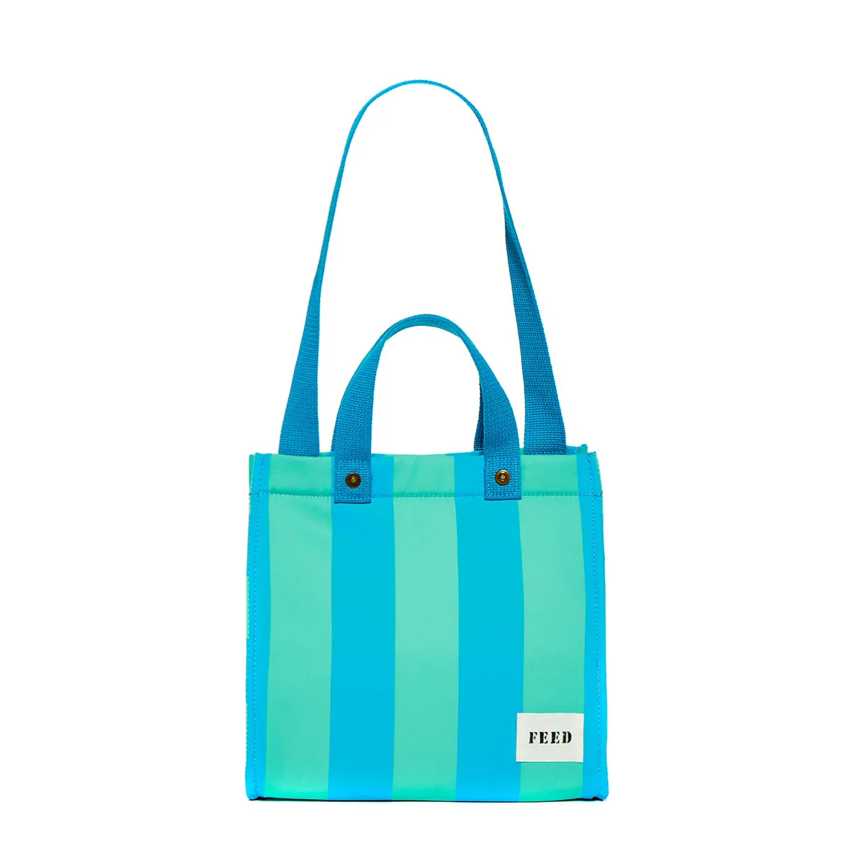 Lunch Bag Blue Cabana Stripe