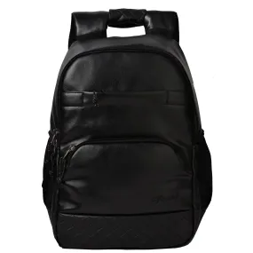 Luxur 25L Black Anti-theft Laptop Backpack with raincover