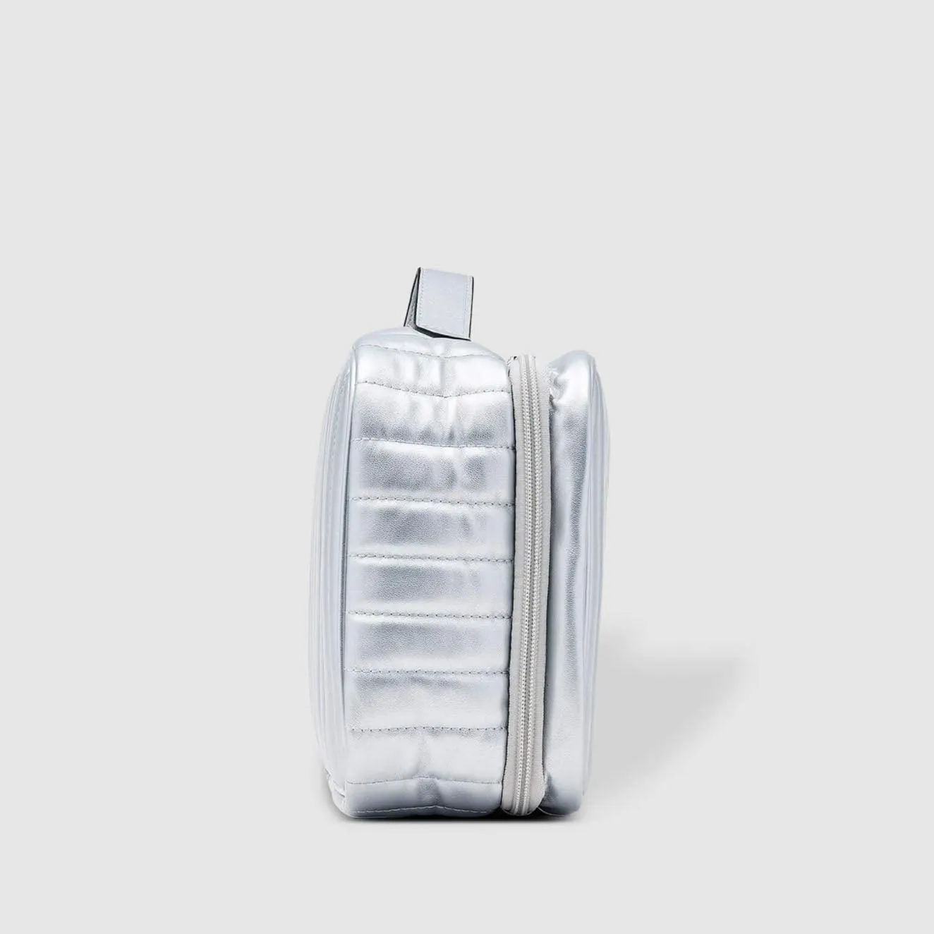 Maggie Cosmetic Case | Silver