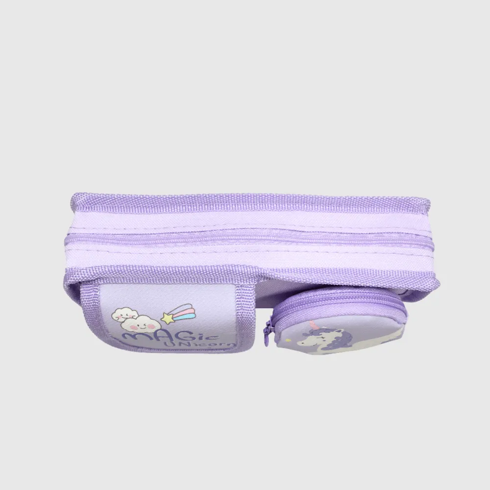 Magic Unicorn Purple Pencil Case