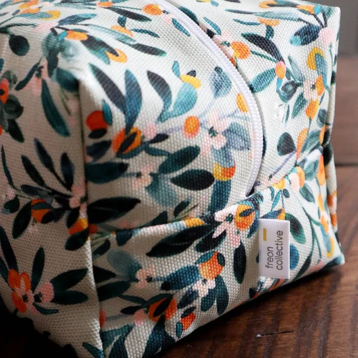 Makeup Bag - Sage Citrus