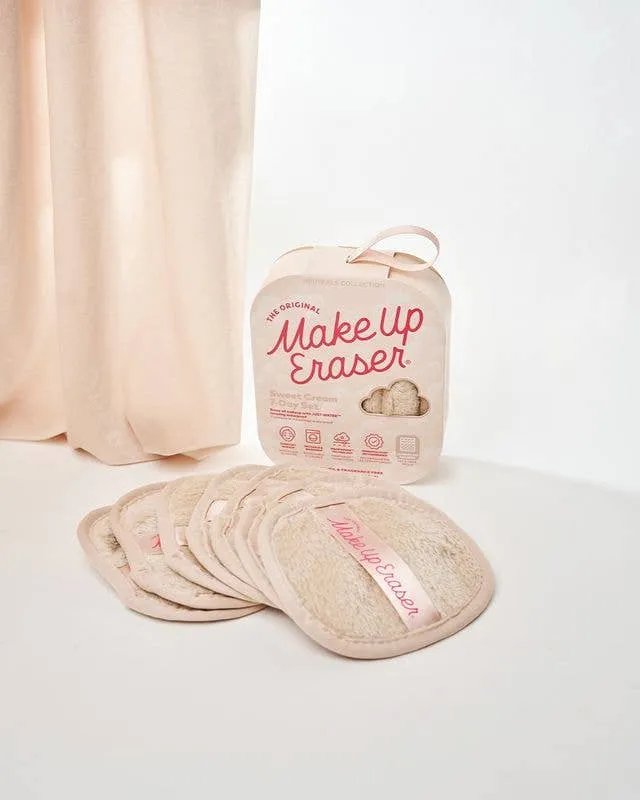 MakeUp Eraser | Sweet Cream 7-Day Set