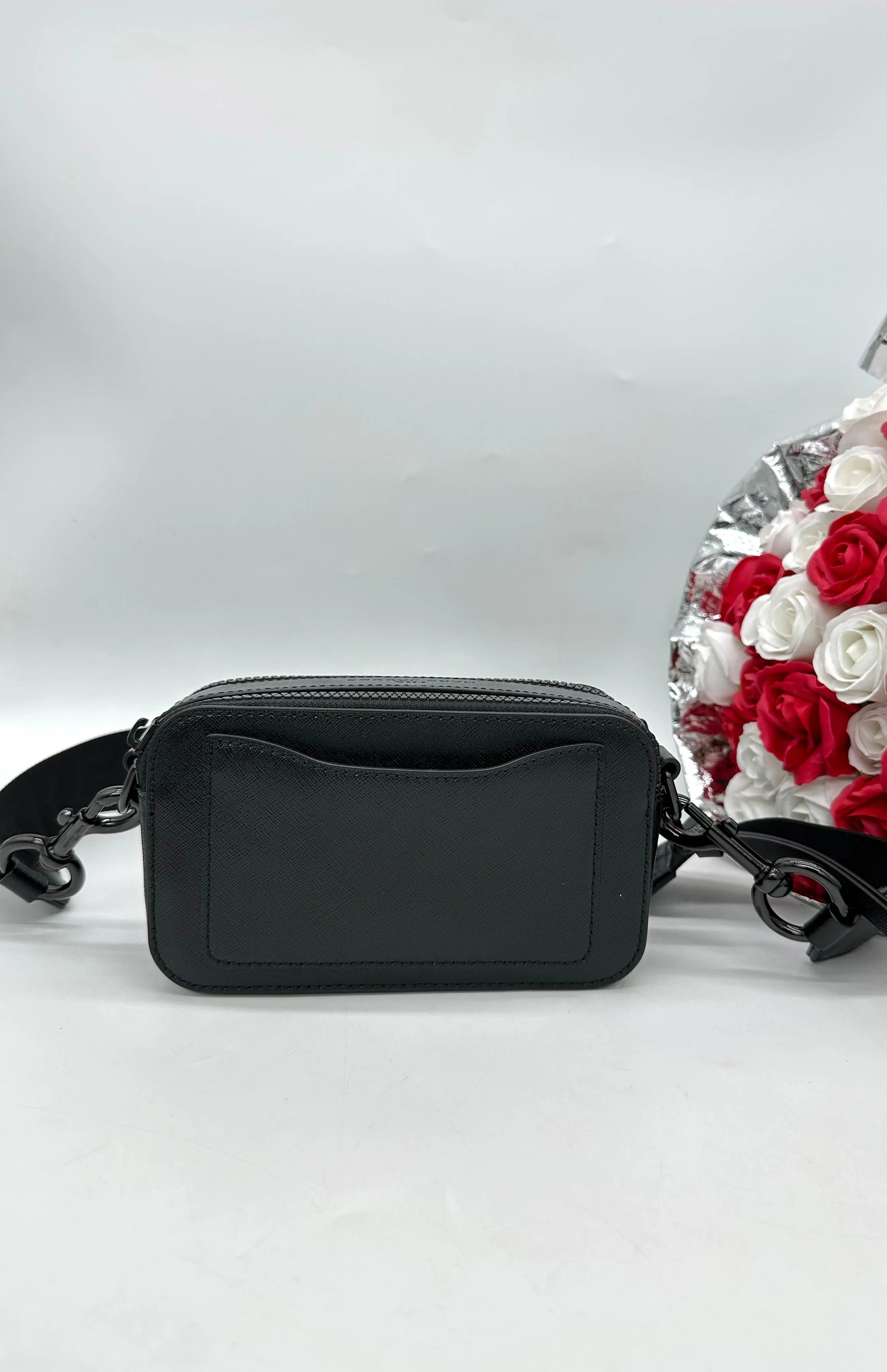 MARC JACOBS the Snapshot Camera Bag Crossbody Shoulder Black DTM