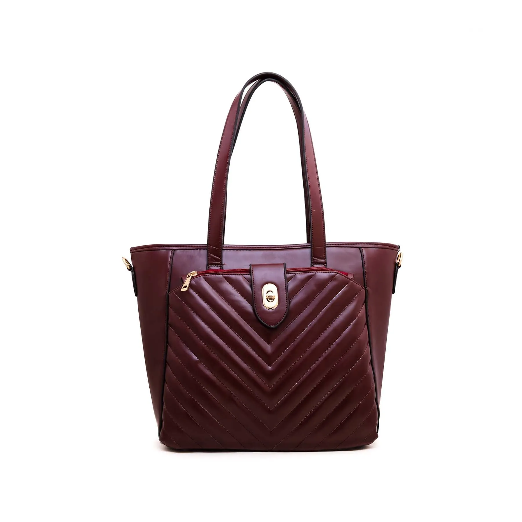 Maroon Formal Shoulder Bag P54520